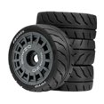thumbnail image 4 of Xuanheng 4 Pcs Pneus de Roues RC Accessoires d'Installation Facile pour 1:10 XV02 Gris, 4 of 8