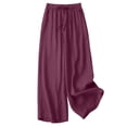 thumbnail image 5 of Pounoo Linen Outfits for Women Sleeveless Top And Drawstring Pants Two Piece Sets Soft Daily Style Lightweight Breathable Relaxed-Fit Outfits Gift, 5 of 6