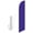 Violet, variant on Cobb Promo Solid Yellow Color Advertising Decorative Feather Flag with Complete 15ft Pole kit and Ground Spike
