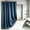 Navy blue, variant on LVRLVR 1Pc Diamond Jacquard Shower Curtain Set, Heavyweight Polyester, Tassel & Hookless 2 Styles, Bathroom Curtain with Liner or Hooks