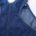thumbnail image 6 of Yammkia Jeans Jumpsuit for Kids Little Big Girls Denim Overalls Washed for Soft Stretch Jeans Workwear 5-16 Years,5-6 Years, 6 of 9