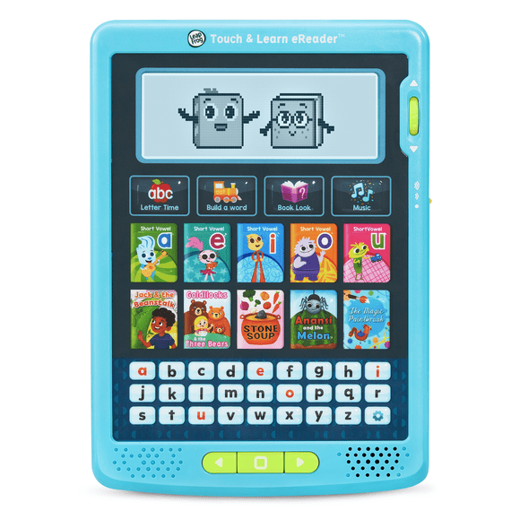 LeapFrog® Touch & Learn eReader with 10 Stories to Explore - English Version, 3+ Yrs