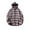 Pink, variant on Aimik Hanes Up to 65% off Clearance Men's Button Down Fashion Hoodies Fleece Sherpa Lined Winter Warm Sweatshirt Plaid Flannel Hooded-Black L
