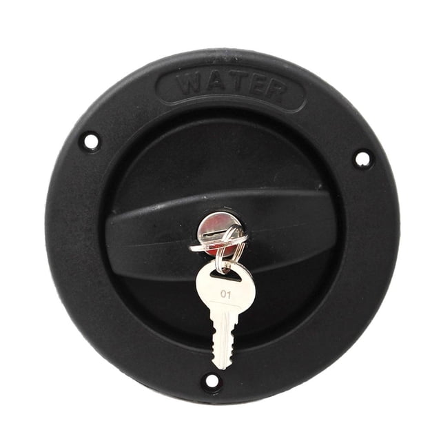 Puerta Plástica Cola Entrada de Agua de Gravedad para Remolque RV