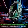 thumbnail image 2 of Gaming Headsets Wired for PS5,PS4,Xbox One,Mobile Phone,Wired Headphones with Surround Sound,Noise Canceling Over Ear Gaming Headphones,3.5mm, 2 of 8