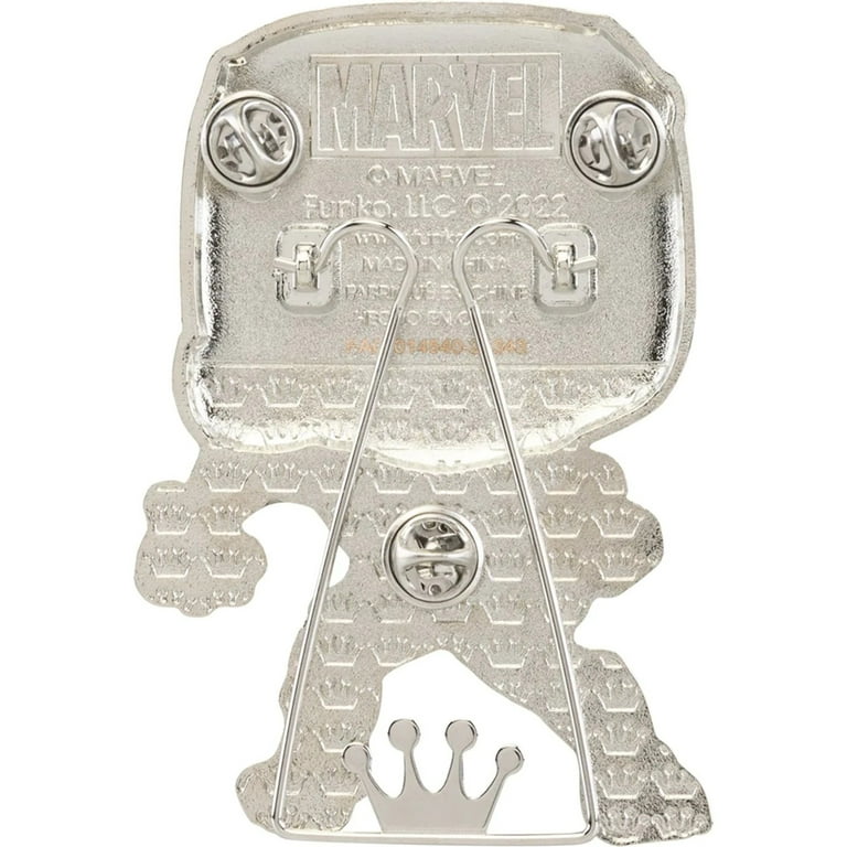 Giant Pop Art Metal Safety Pin