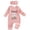 B6-Pink, variant on Caqnni Infant Boys Girls Summer Bodysuits NewBorn Girls And Boys Romper Long Sleeve Cotton Baby Clothes Newborn Outfit