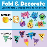Creativity for Kids Origami Squishies Kit | Fold, Decorate & Squish 24 DIY Paper Creations (Ages 7+)