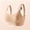 A1_Khaki, variant on Seamless Wireless Lift Bust Shaping Bra Full Coverage Custom Bust Shaping Bra Comfort Adjustable Wide Strap Support Bralette No Underwire Sports Bra Soft Comfy Stretch Underwear Pink M