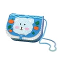 thumbnail image 2 of QIPOPIQ Creative Wool Craft Kit, DIY Cartoon Animal Stitching Kit, Handmade Cotton Painting Bag and Cartoon Animal Sewing Kit, Beginner Crochet & Knitting Kit, 2 of 3