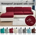 thumbnail image 2 of 1PC Waterproof Jacquard Sofa Cover, High Elasticity, Universal Sofa Cushion Cover, Anti Slip, Sofa Dust Cover, 2 of 7
