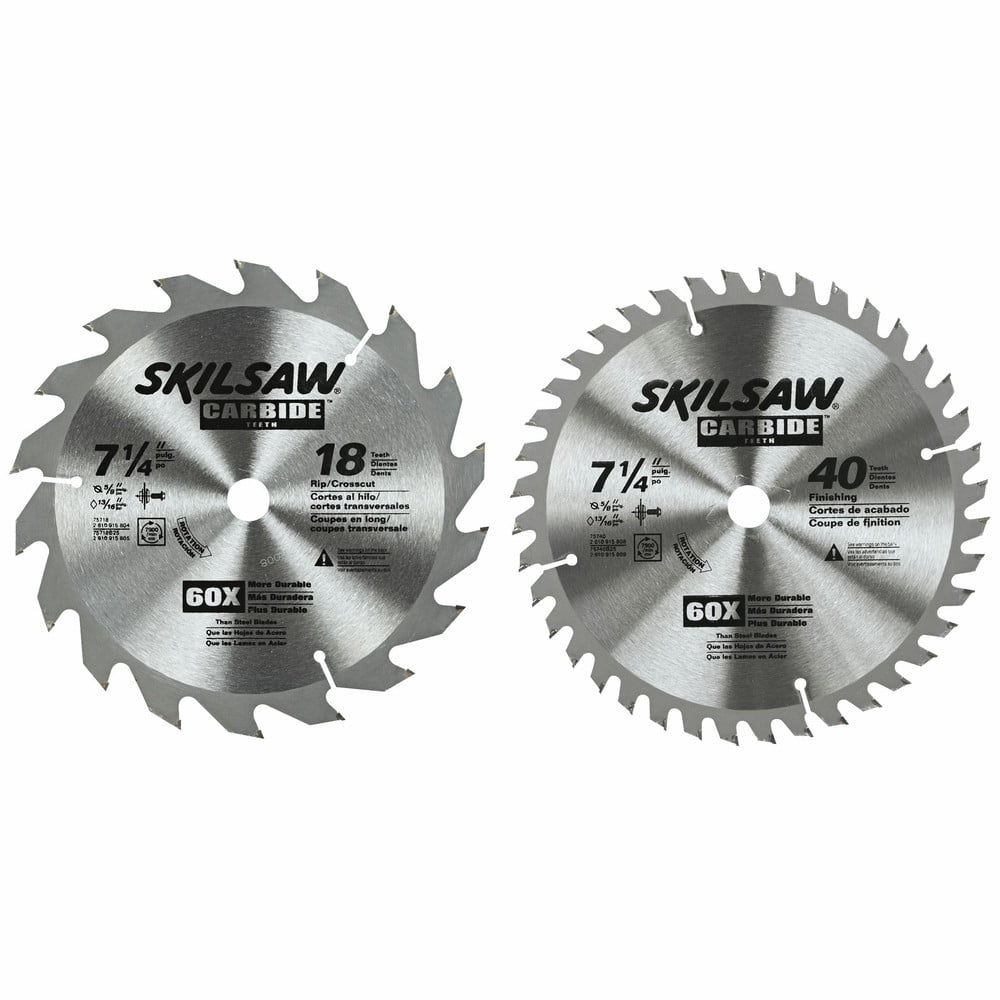 Skil 75312 2Pack 71/4" Circular Saw Blades