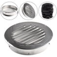 thumbnail image 2 of 70-300mm Ronde Grille d'Évent en Acier Inoxydable Extérieur Canal de Ventilation Outil, 2 of 5