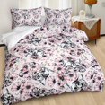 thumbnail image 2 of Juego de Funda Nórdica Gato Tamaño King, Juego de Cama Gatito Floral para Niños, Niñas, 3 Piezas, 2 of 8