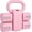 Pink, variant on Adjustable Dumbbell Set of 2, 4 in 1 Free Weights for Women with  Adjustment,  Gym & Outdoor Exercise , Includes 2.2lb 3.3lb 4.4lb 5.5lb Hand Weights, Compatible with Kettlebells
