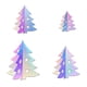 thumbnail image 1 of Bewildely de papel de colores de 4 piezas, fácil de instalar, resistente al agua y con efecto 3D, ideal para Navidad, fiestas en casa y para Kits de decoración para fiestas TY685, 1 of 6