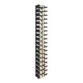 thumbnail image 1 of W Series Pro Wine Rack 6 - Double Depth, Metal Wall Mounted Wine Rack - Modern, Easy Access Wine Storage - Space Saving Wine Rack with Storage Capacity (36 Bottles, Matte Black), 1 of 4