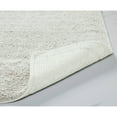 thumbnail image 3 of Better Trends 20" x 20" U-Shape Toilet Rug 100% Cotton Non Slip Tufted Contour Bath Mat, Water Absorbent Bathroom Rug (Ivory) Granada Collection, 3 of 4