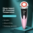 thumbnail image 6 of Visland Women Face Massager, ABS LED 4 Modes Blue Red Lights Cleaning Skin Lifting Tightening Fade Wrinkles Handheld Facial Beauty Device Therapy Machine, 6 of 8