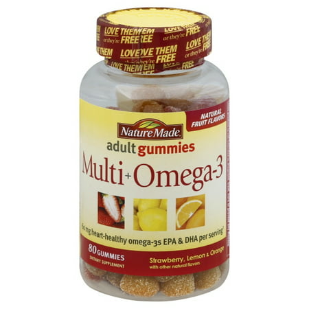Nature Made Nutritional Products Nature Made  Multi + Omega-3, 80
