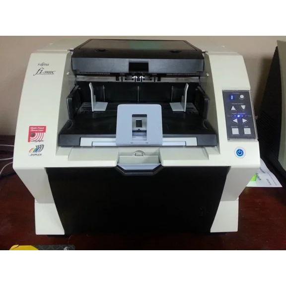 Restored Fujitsu fi-5900C High-Speed Color Duplex Sheet-Fed Document Scanner  600 DPI, USB/SCSI, 2878 (Refurbished)