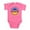 Raspberry, variant on CafePress - Peace Love Ukraine Body Suit - Cute Infant Bodysuit Baby Romper - Size Newborn - 24 Months