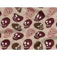 thumbnail image 5 of oneOone Rayon Tan Fabric Skull Sewing Craft Projects Fabric Prints By Yard 56 Inch Wide, 5 of 5