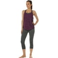thumbnail image 5 of icyzone Workout Shirts Yoga Tops T-Back Running Tank Top, 5 of 6