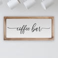 thumbnail image 1 of Coffee Bar Sign Decor 8x17 Inch, Coffee Sign, Coffee Decor for Coffee Bar Accessories, Coffee Table Decor, Coffee Wall Sign, Coffee Bar Sign White, Coffee Bar Decor Farmhouse Sign Bar Decor, 1 of 5
