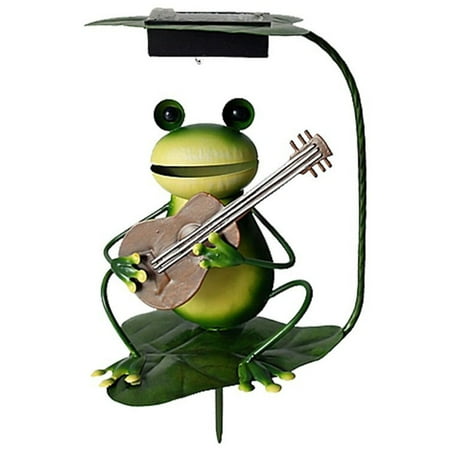 

for Frog Solar Plug-in Decorative Light Metal Solar Literary for Frog Light for Courtyard Patio and Pathway
