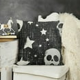 thumbnail image 2 of SHANXI Halloween Ghost Throw Linen Pillowcases Decoration Outdoor Halloween Pillows Decorative For Halloween Home Sofa Decor 22x22in, 2 of 5