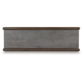 thumbnail image 5 of Signature Design by Ashley Kallenny Sofa Table - Dark Burnished Brown Oak with Faux Cement Industrial Finish, 5 of 6