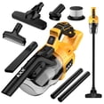 thumbnail image 1 of Aspiradora inalámbrica para batería Dewalt de 20 V, 5 en 1, con potente motor de 500 W, 46 CFM, portátil, con filtro HEPA para suelos, alfombras y coche (batería no incluida)., 1 of 5