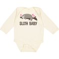 thumbnail image 3 of Inktastic Sloth Baby Boys or Girls Long Sleeve Baby Bodysuit, 3 of 5