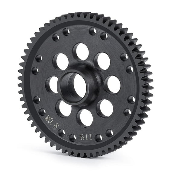 Medium Carbon Steel Spur Gear (61T) for Arrma 1/10 Gorgon Monster Truck - Durable Upgrade Part