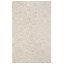 SAFAVIEH Martha Stewart Swini Geometric Area Rug, Beige/Grey, 8' x 10'
