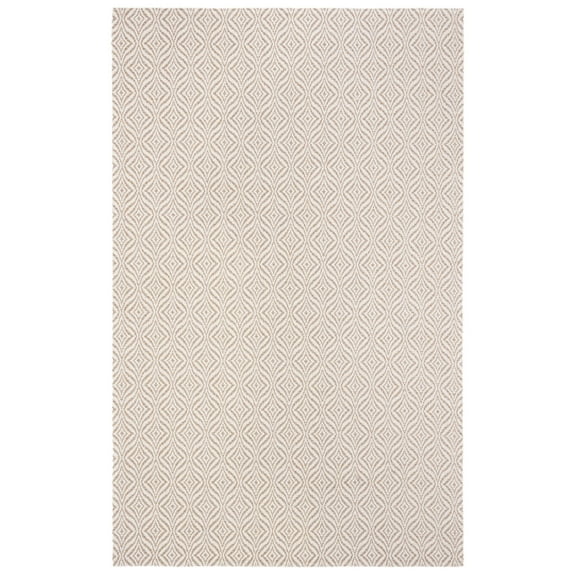SAFAVIEH Martha Stewart Swini Geometric Area Rug, Beige/Grey, 8' x 10'