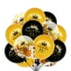 thumbnail image 1 of 15 globos de látex con confeti y estampado de números para cumpleaños., 1 of 5