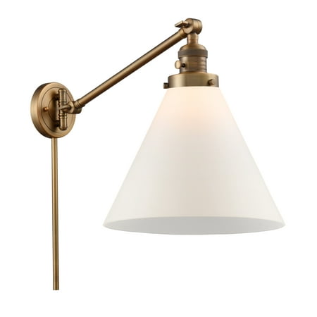 

Innovations Lighting 237 X-Large Cone X-Large Cone 1 Light 16 Tall Bathroom Sconce -