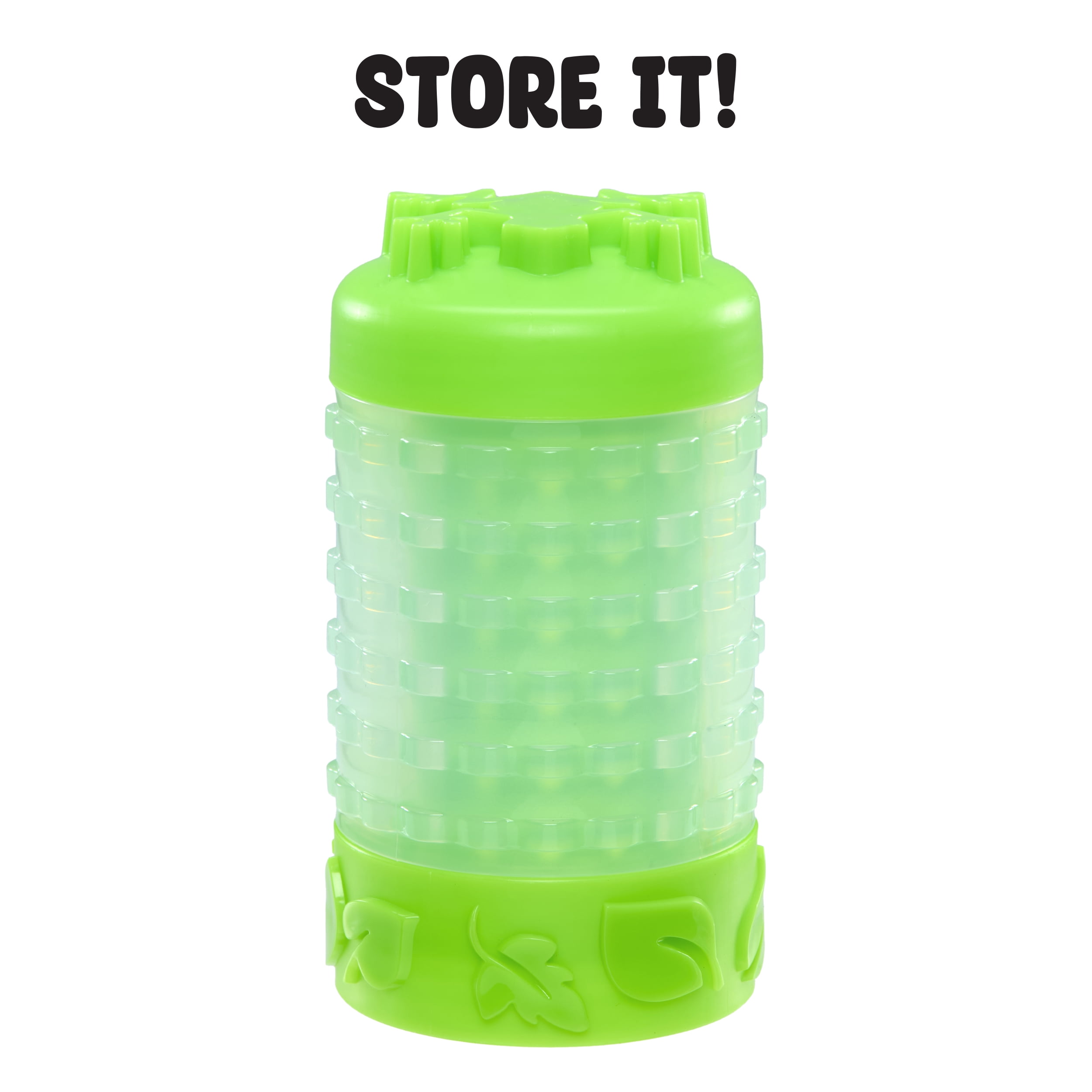 Wonder Factory Never Dry Floating Dough Green Single – Never Dries Out, Gluten Free, and Floats in Water