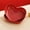 S, variant on romoty Valentine's Day Heart-Shaped Serving Bowls 2pcs 6" Red Plastic Plates Romantic Snack Dishes for Fruit Candy Dessert and Party Tableware Decor