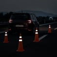 thumbnail image 3 of Conos de seguridad vial RoadHero de 28 pulgadas con cuello reflectante, 3 of 9