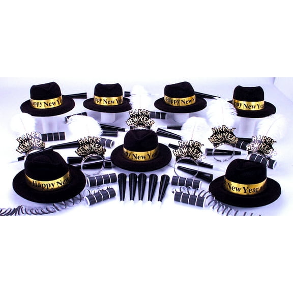 Midnight Gold Party Kit for 50