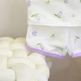 thumbnail image 4 of mgoYE Toddler Baby Boy Clothes 6M-7T Cotton Camisole Cute Tank Tops Sleeveless Undershirt Shorts Set Flower Clothes|Purple 4-5 Years, 4 of 5