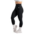 thumbnail image 1 of Leggings negros sin costuras de cintura alta Infinity de Gymreapers, 1 of 9