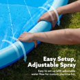 thumbnail image 4 of Aspersor antideslizante Splash Pad Sloosh de 10 pies para niños, color azul, 4 of 8