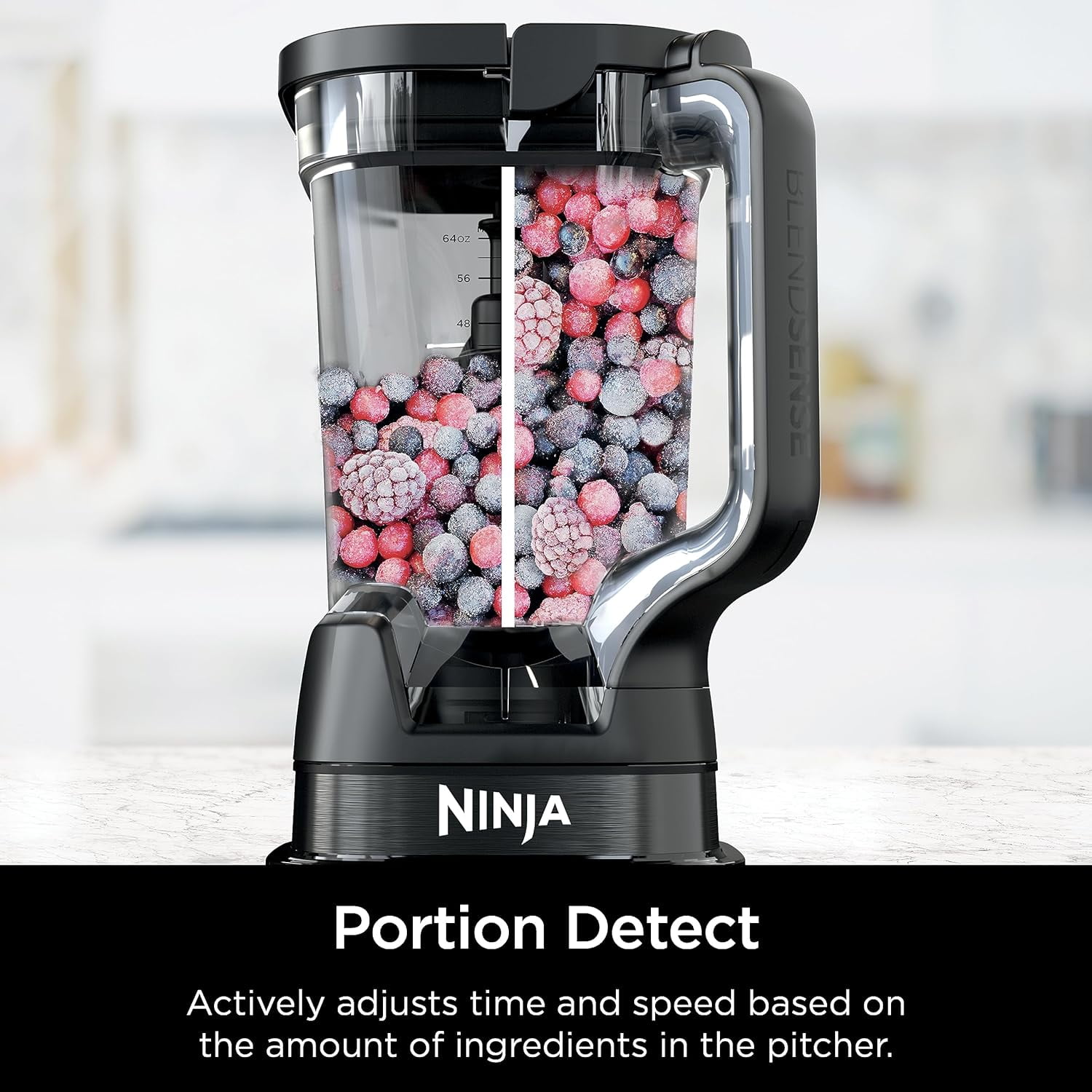 Restored Ninja R-TB401 Detect Kitchen System Power Blender Plus Processor Pro with BlendSense Technology, Black (Refurbished)