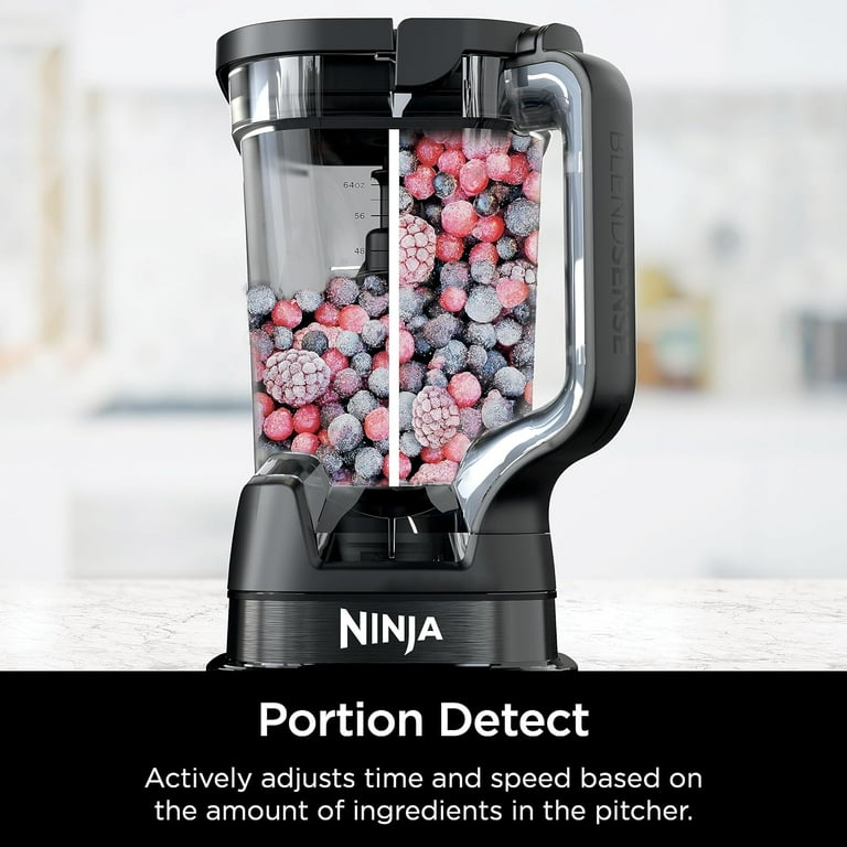 Ninja ブレンダー 大容量 デジタル表示 Ninja Power Blender Plus Processor with BlendSense Technology