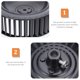 thumbnail image 2 of Motor de campana extractora con rueda de viento Accesorio de motor de ventilador de extracción general, 2 of 6