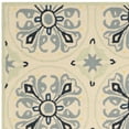 thumbnail image 4 of SAFAVIEH Four Seasons Edna Floral Area Rug, Ivory/Blue, 8' x 10', 4 of 6